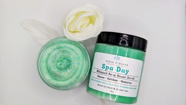 SPA Day Whipped Soap Sugar Scrub - Image 3