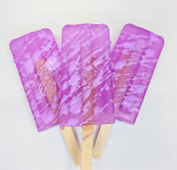 Frosted Grape Soap-Sicles