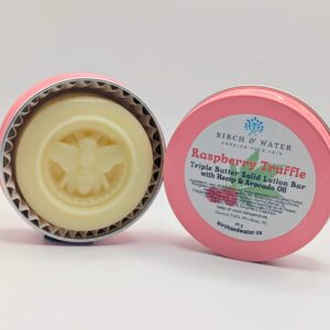 Raspberry Truffle Triple Butter Solid Lotion Bar