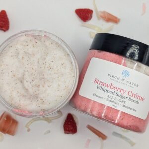 Strawberry Creme Whipped Sugar Scrub